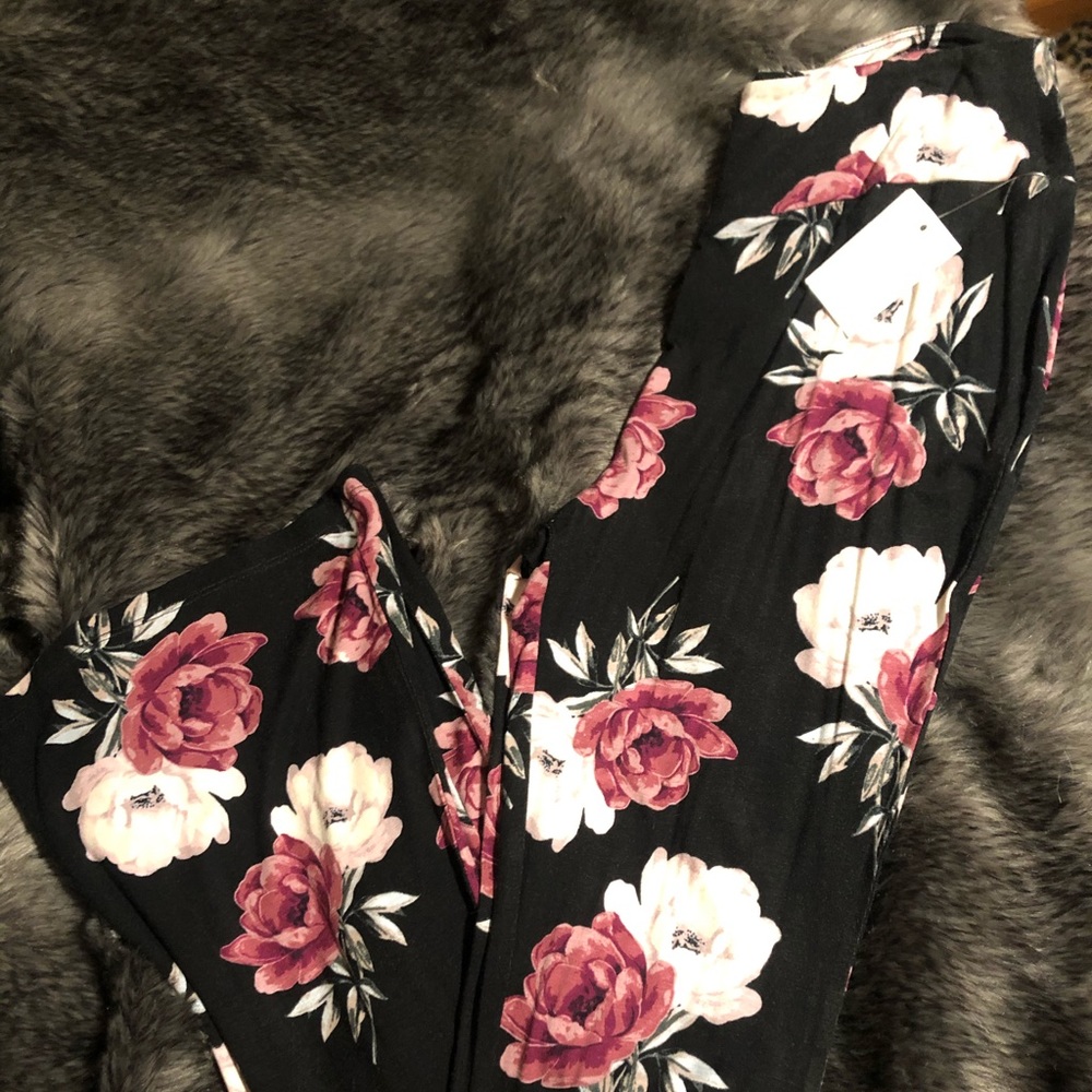 Flare legging pants